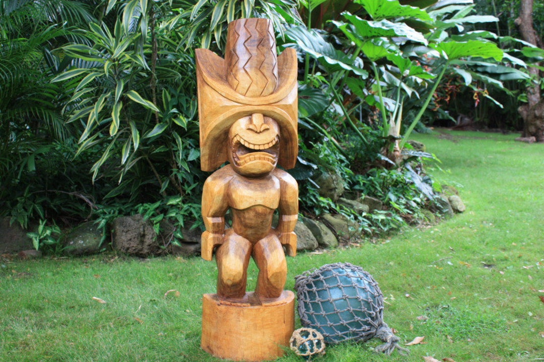 TIKI ハワイ Hapawood Ancient Hawaiian Tikis - Happy Tiki, 7