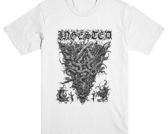 Ingested Deamon t shirt •Ingested Band Shirt •Ingested Hoodie •Ingested Tour Shirt •Brutal Death Metal Band Shirt