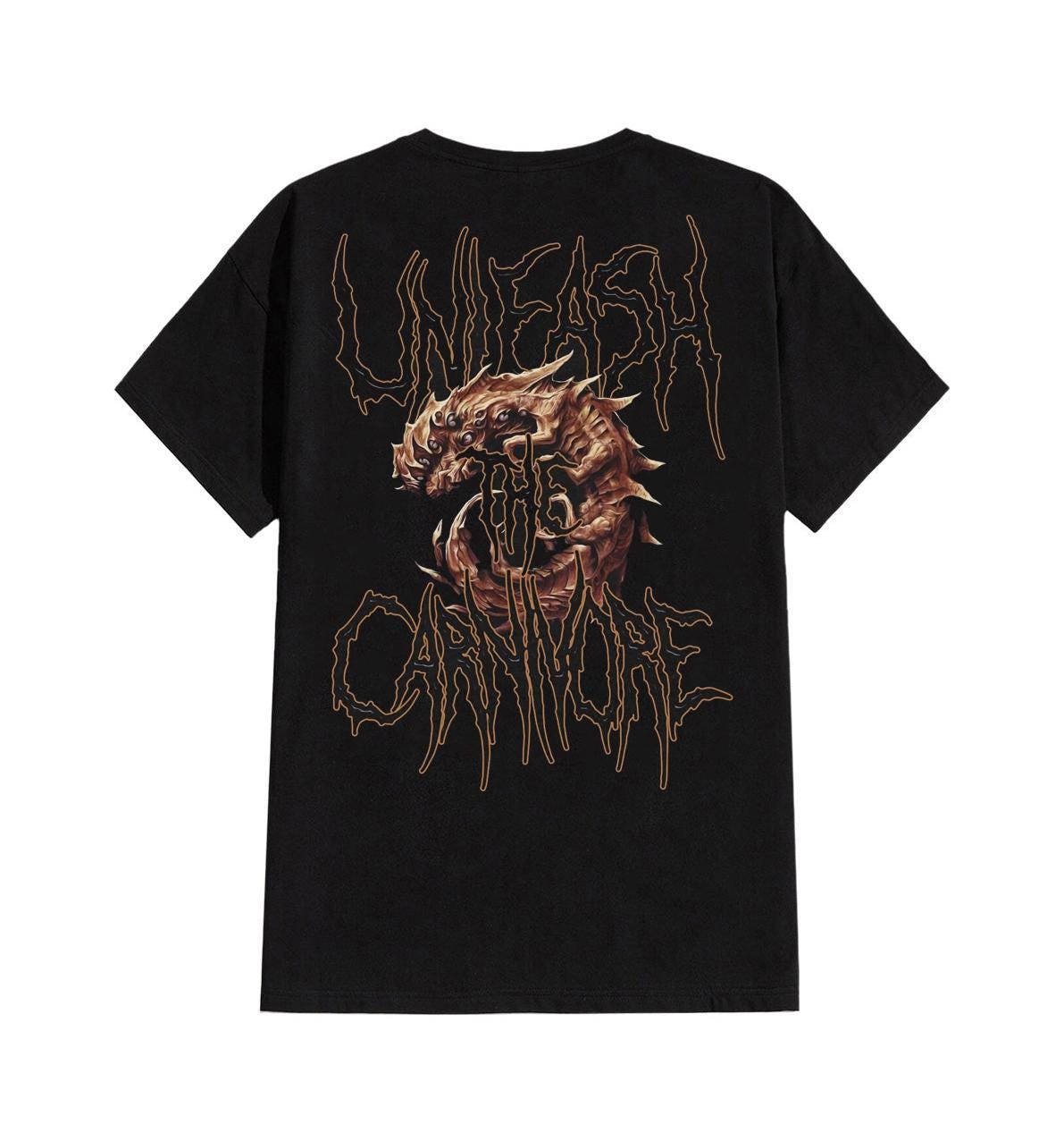 Devourment Unleash the Carnivore T Shirt - Devourment Band Tee