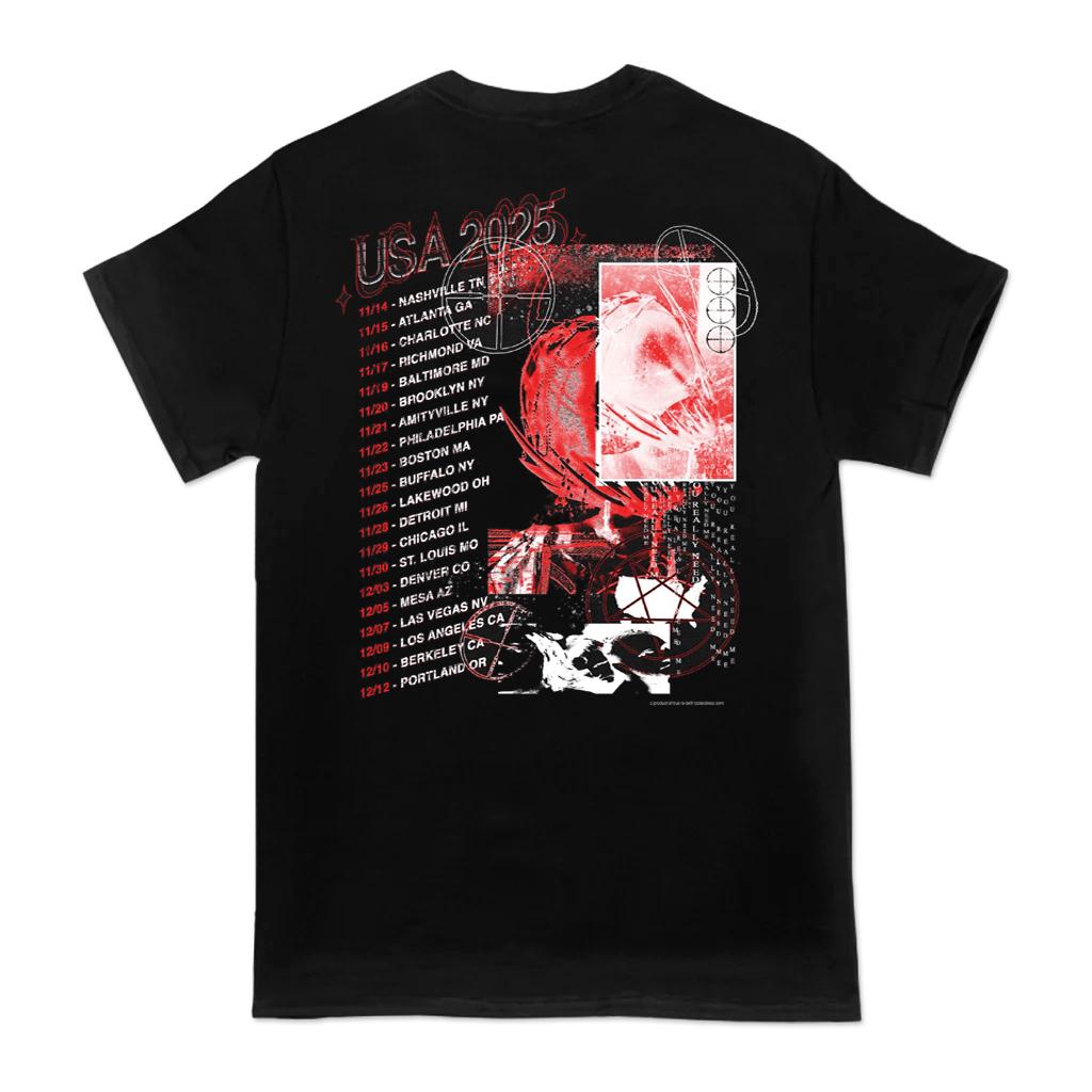 static dress shirt Static Dress 2025 US Tour Shirt *Static Dress Band Tee *Static Dress T-shirt Hoodie *2025 US Tour Shirt *Post-hardcore Band Shirt