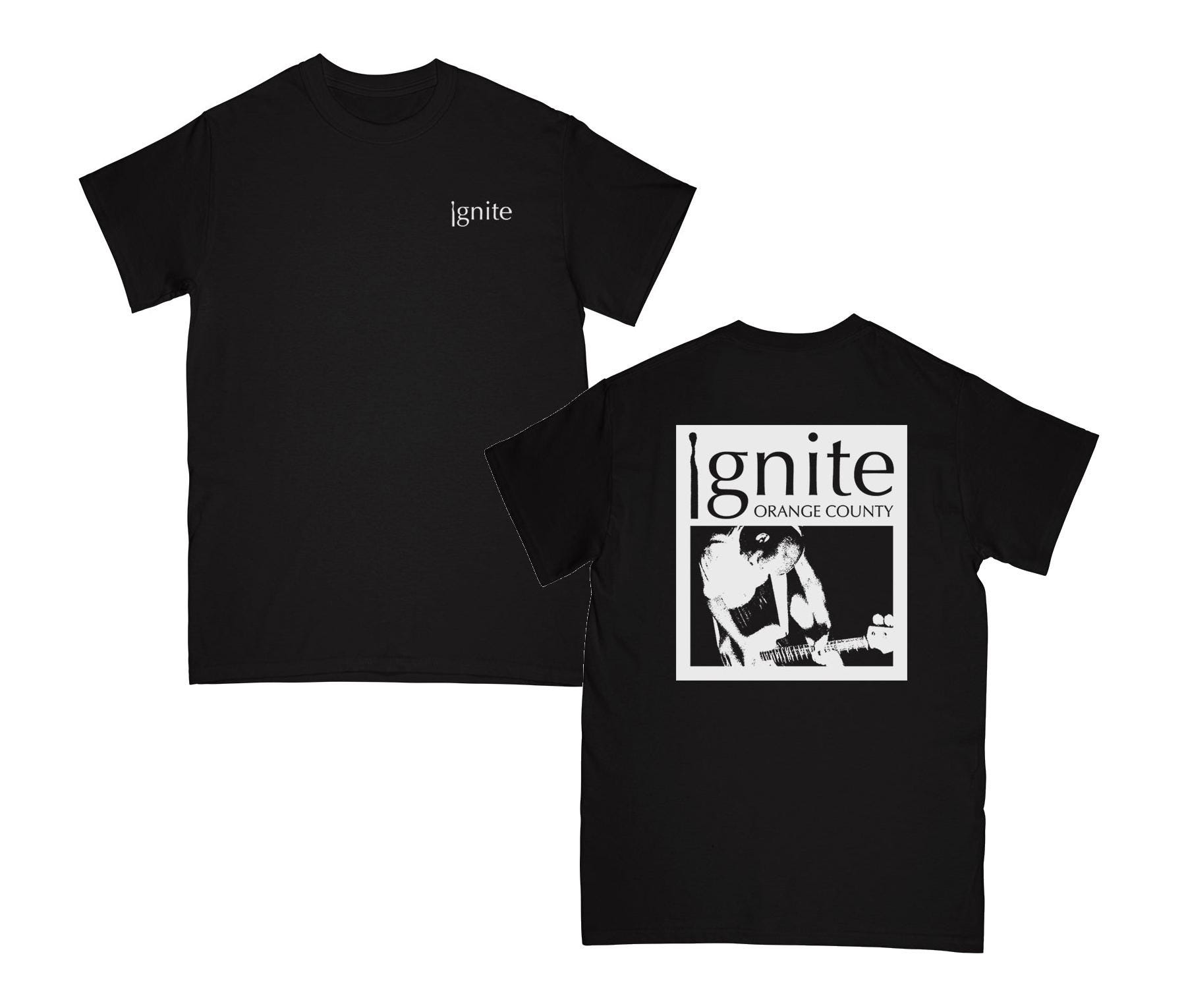 IGNITE Tシャツ Ignite Orange County Shirt - Ignite Band Tee - Ignite T-shirt