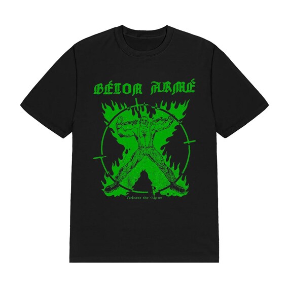 Béton Armé Release The Skins T shirt •Béton Armé Band Tee •Béton Armé Hoodie •Béton Armé Poster •Béton Armé Album •French Punk Hardcore