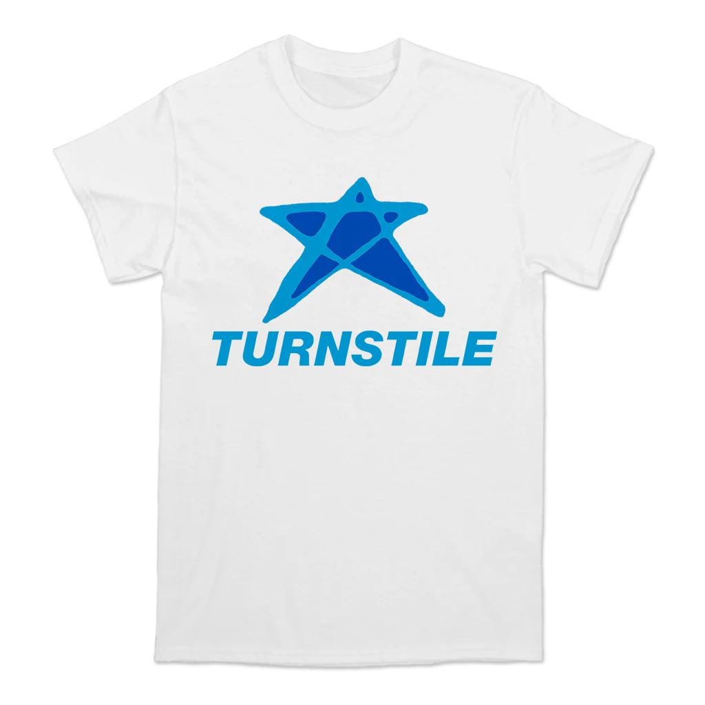 Turnstile Blue Star Shirt •turnstile Band Tee •turnstile Hoodie