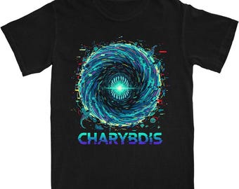 Charybdis Beast Shirt • Cyberpunk Greek Mythology Shirt •Ancient God Shirt •Olympian God shirt •Greek Gods Shirt •Dark Academia Shirt