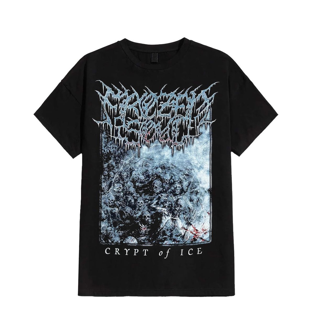 Frozen Soul Crypt of Ice Shirt - Frozen Soul Band Tee - Frozen