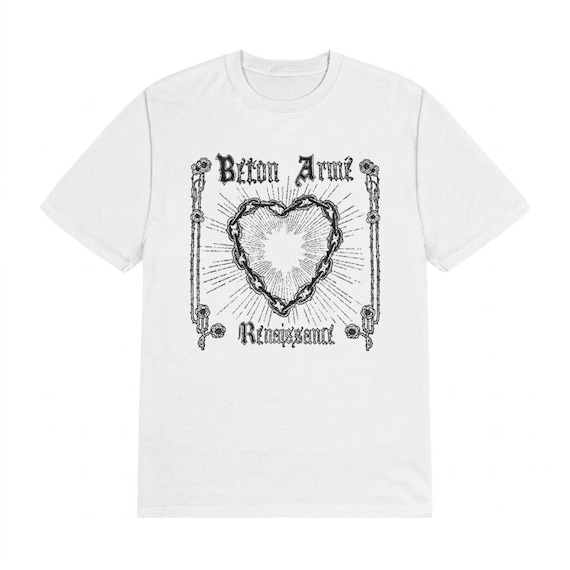 Béton Armé Renaissance T shirt •Béton Armé Band Tee •Béton Armé Hoodie •Béton Armé Poster •Béton Armé Album •French Punk Hardcore