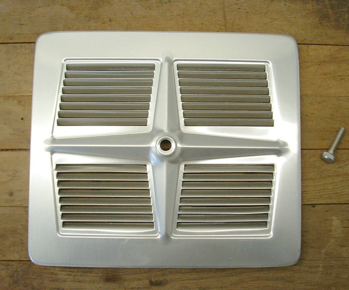 Vintage Retro Aluminum Exhaust Fan Grill Vent Cover Repurpose Etsy