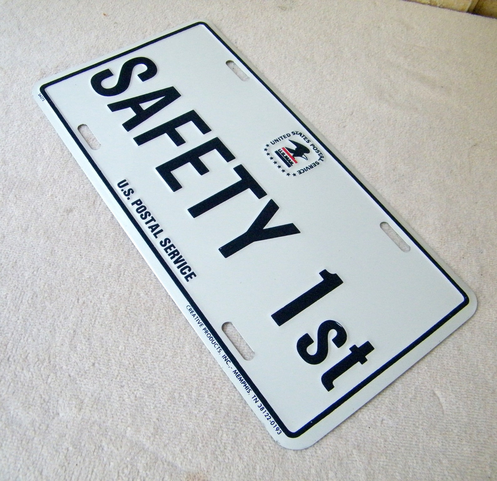 SAFETY 1st United States Postal Service USPS U.S. Mail Vanity Etsy