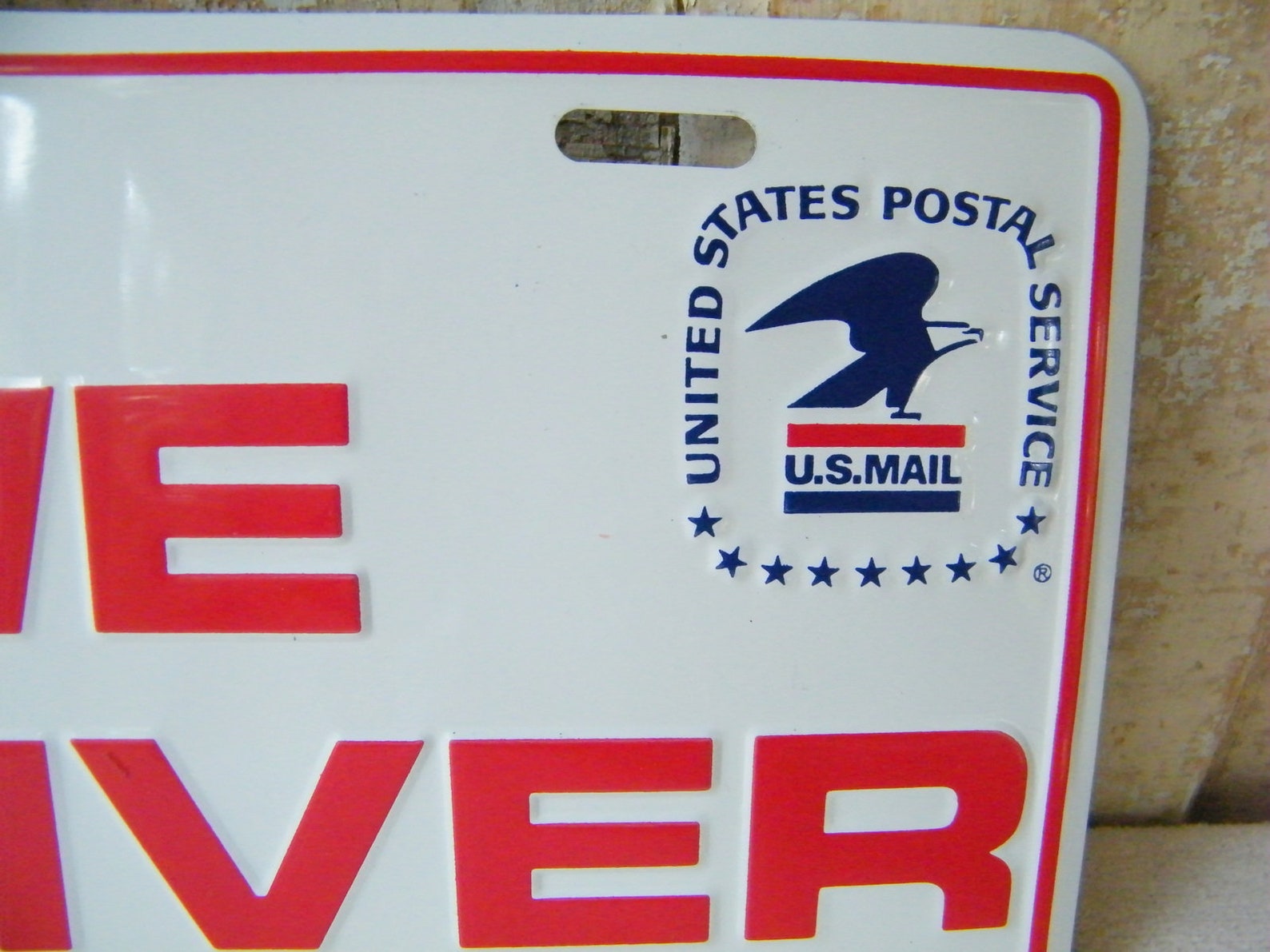 WE DELIVER United States Postal Service USPS U.S. Mail Vanity Etsy
