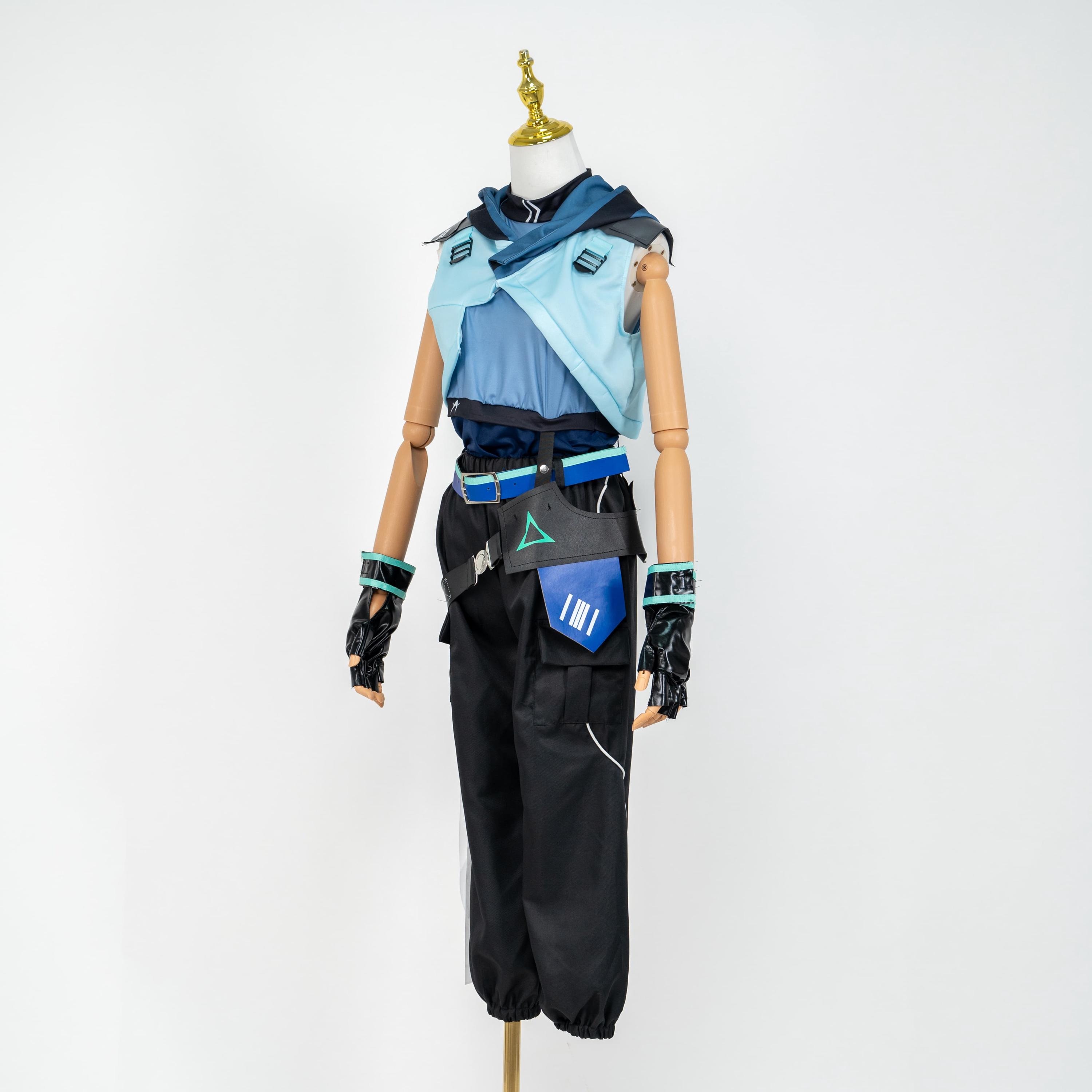y*様 【奈喵】Valorant Jett 【コスプレ衣装】 Valorant Jett Cosplay Costume Set Gender Neutral Outfit Anime