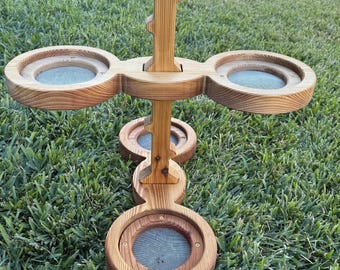Cedar Bird Feeder  - Handmade, Solid Wood Design