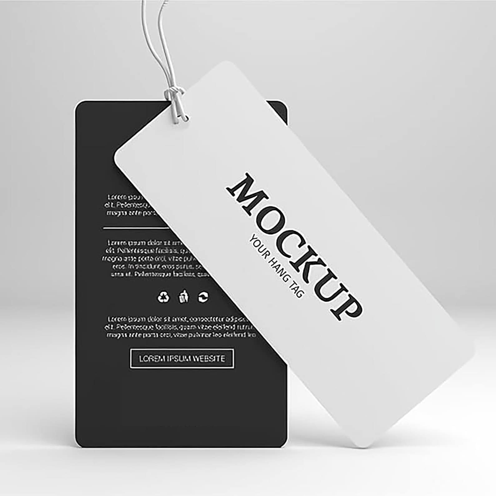 Personalized Luxury Product Tag With Strings (300gsm), Logo Product ...