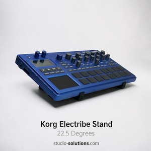 Soporte para Korg Electribe 2 de 22 grados, para secuenciador de mesa Groovebox, EMX2 y ESX2.