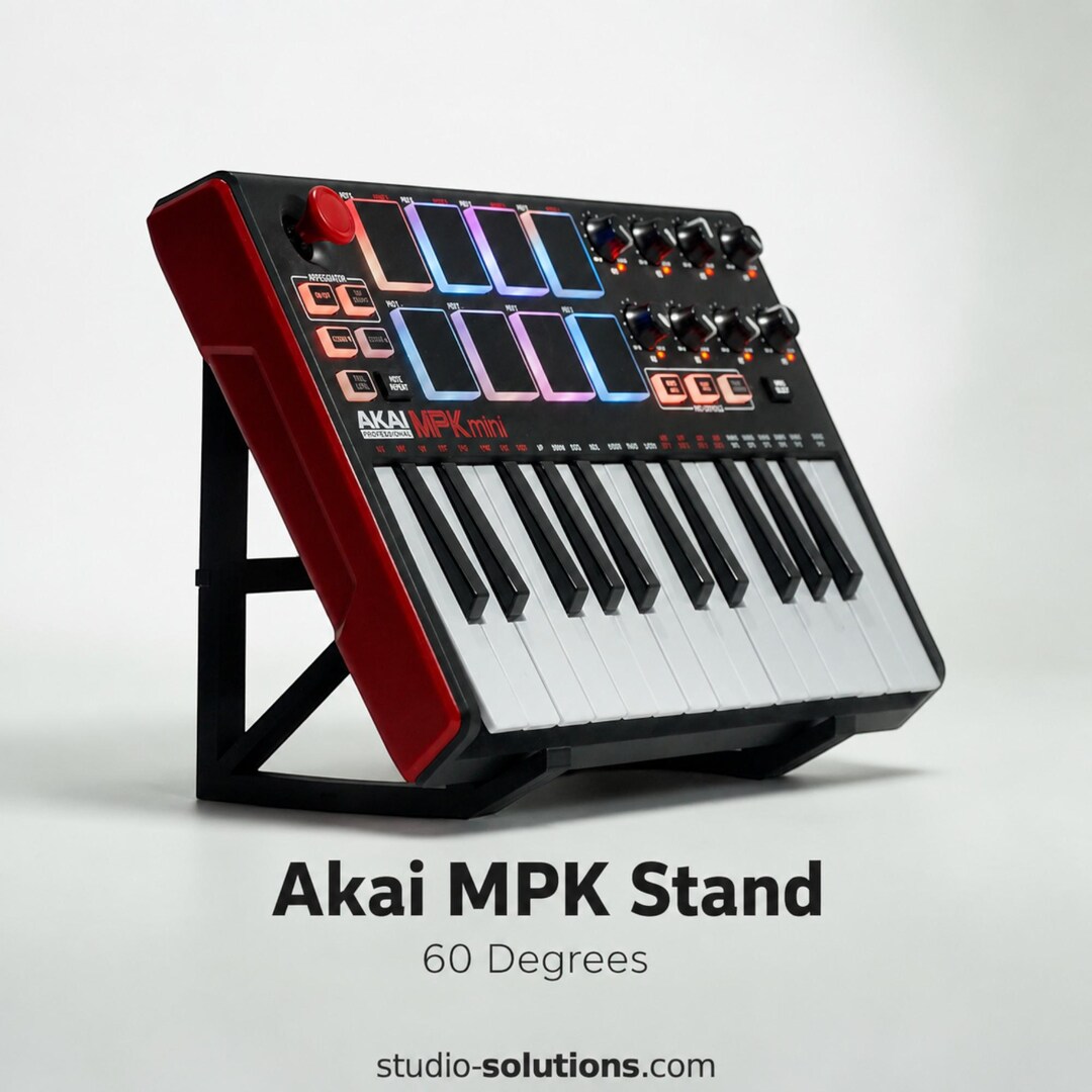 Akai MPK Stand | 60 Degree MIDI Keyboard Desktop Stand - Etsy