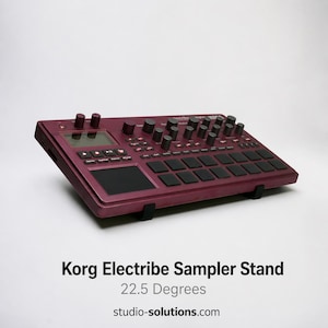 Soporte de escritorio para Korg Electribe Sampler Stand de 22 grados y ESX2 Groovebox Sequencer Stand