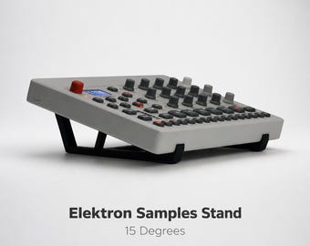 Soporte para ciclos de muestras del modelo Elektron / Soporte para caja de ritmos de 15 grados