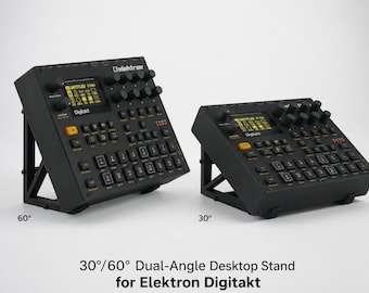 Soporte de doble ángulo Elektron / Soporte Digitakt / Soporte Digitone / Soporte Syntakt / Fabricado en el Reino Unido