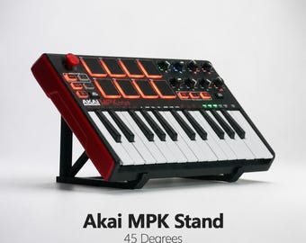 Soporte para teclado MIDI Akai MPK / Soporte de escritorio de 45 grados