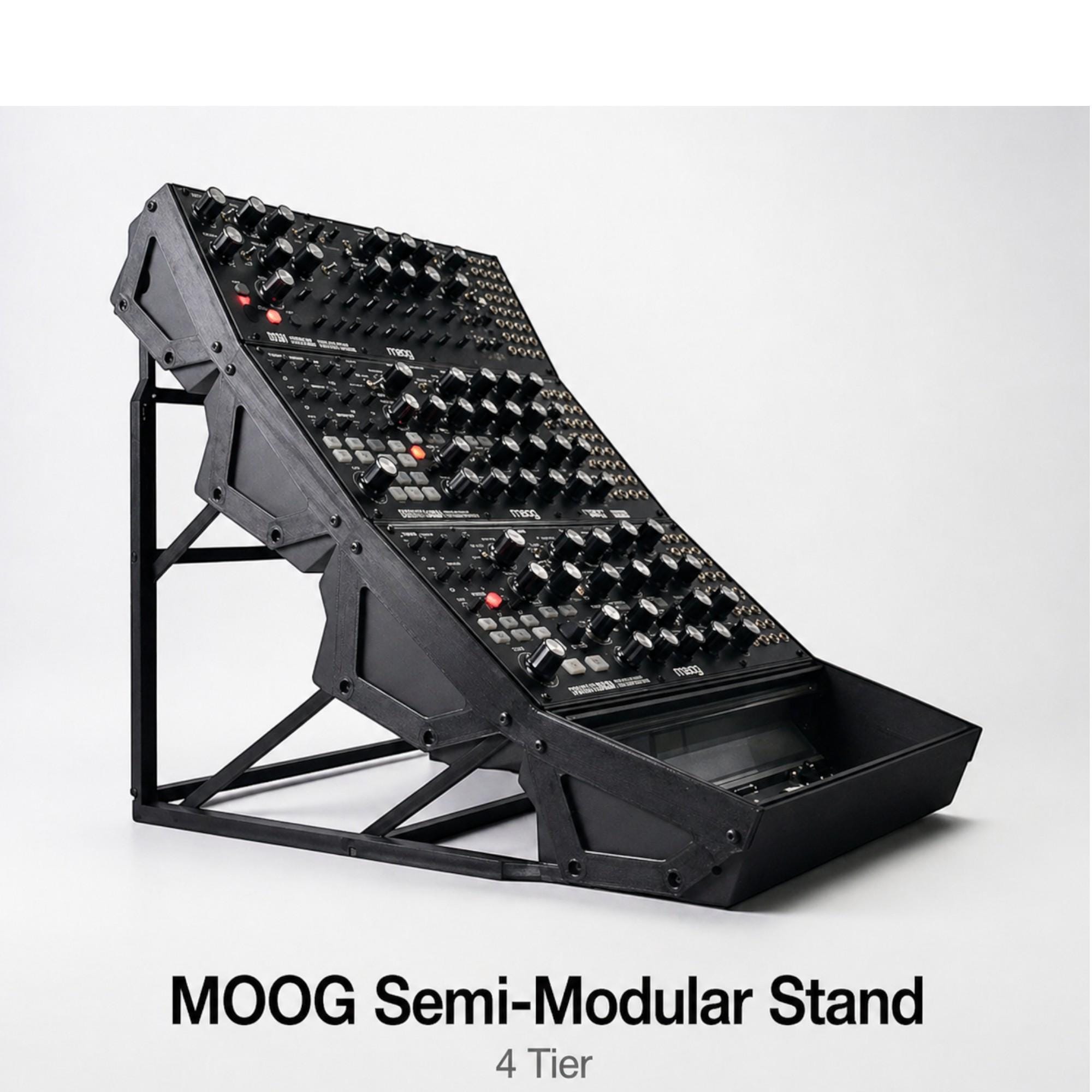 4 Tier Moog Semi-modular Stand Dfam Mother 32 Subharmonicon