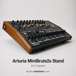 Arturia MiniBrute 2S Stand 22 Degrees Desktop Semi-Modular Synth
