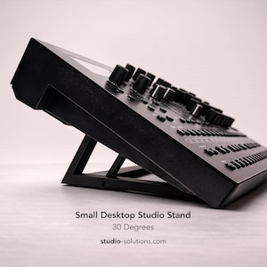 30 graden desktop-synthstandaard | Muziekuitrusting, drumcomputer, studiohouder