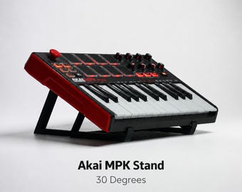 Soporte para Akai MPK / Soporte de escritorio para teclado MIDI de 30 grados