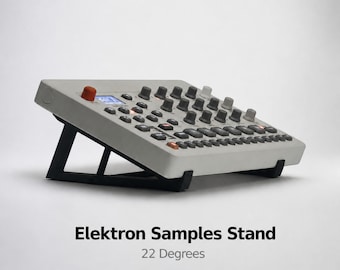 Soporte para ciclos de muestras del modelo Elektron / Soporte para caja de ritmos de 22 grados