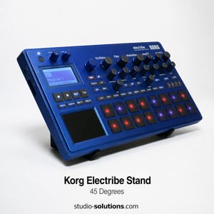 Soporte para sintetizador de escritorio Korg Electribe 2 de 45 grados
