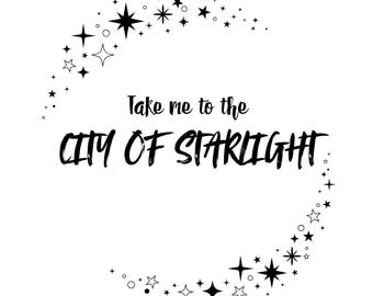 ACOTAR City of Starlight Digital nedladdning - SVG PNG-filer för fans av bokälskare och romantik