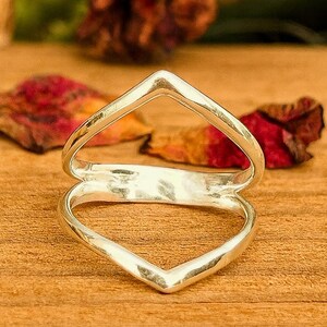 Schwanenhalsring aus reinem Silber 925, Silber