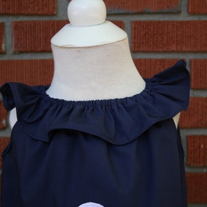 Sweet little Girl's Anchor Dress. Size 5 image 4