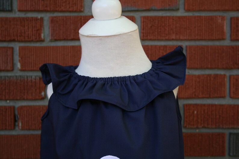 Sweet little Girl's Anchor Dress. Size 5 image 4