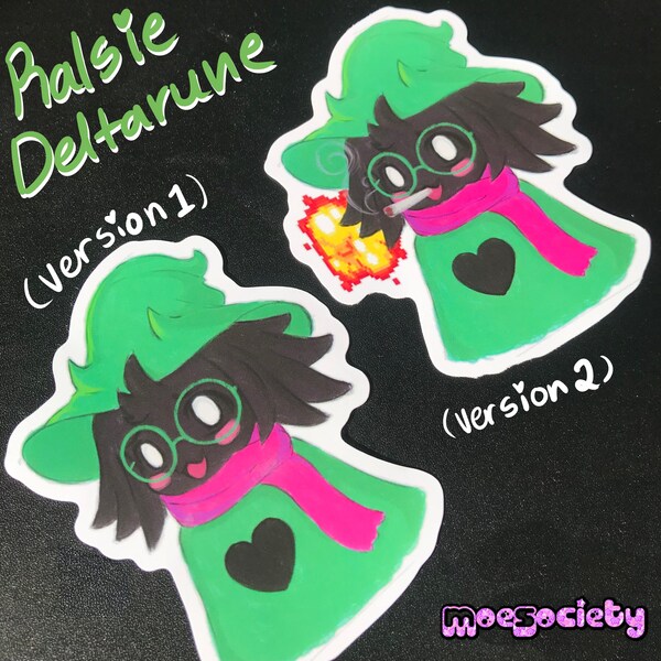 Dead Ralsei Sticker Deltarrune Stickers - Etsy