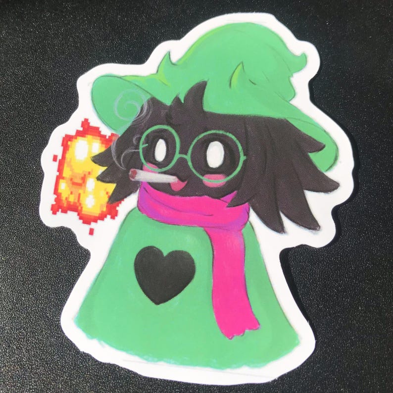 More Ralsie Ralsei Deltarune Sticker | Kawaii Ralsie | Funny Meme Explosion Version ...