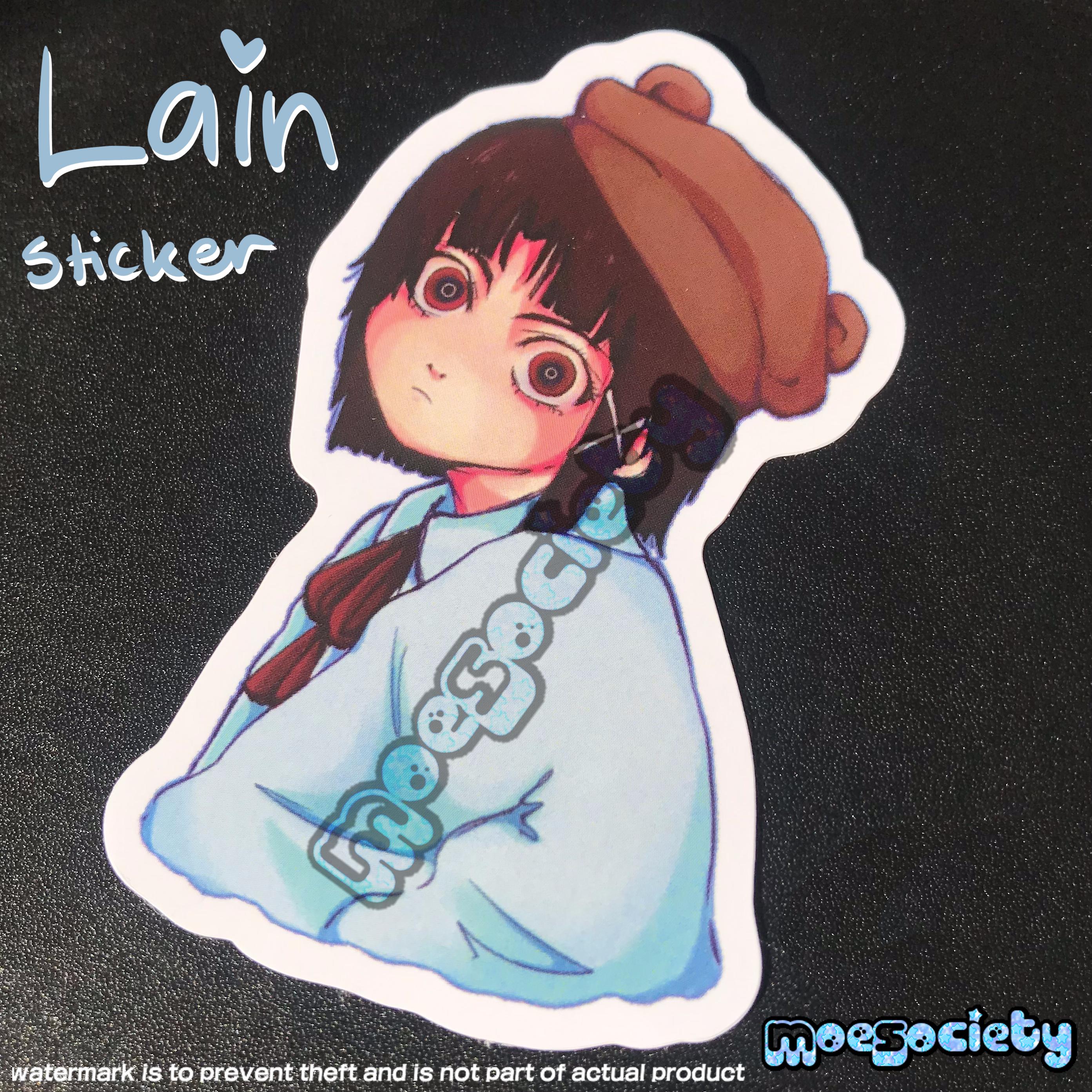 Serial experiments lain sticker - Etsy 日本