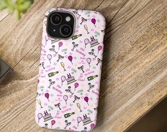 Funda para teléfono con diseño de 21 cumpleaños / Funda resistente a los impactos