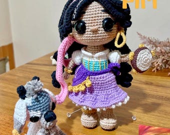 Crochet Pattern Gitana/Cabrita Esme y Djali PDF [ESP/ENG]