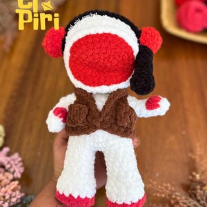 Crochet Pattern [ESP/ENG] Funny Reporter Puppet/TV crochet doll/Reportero (pdf)