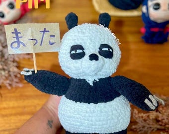Crochet Pattern [ESP/ENG] Panda/ Bear Genma/ Inspired by anime PDF