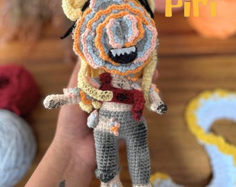 Clicker Girl Amigurumi PDF Pattern [ESP/ENG]
