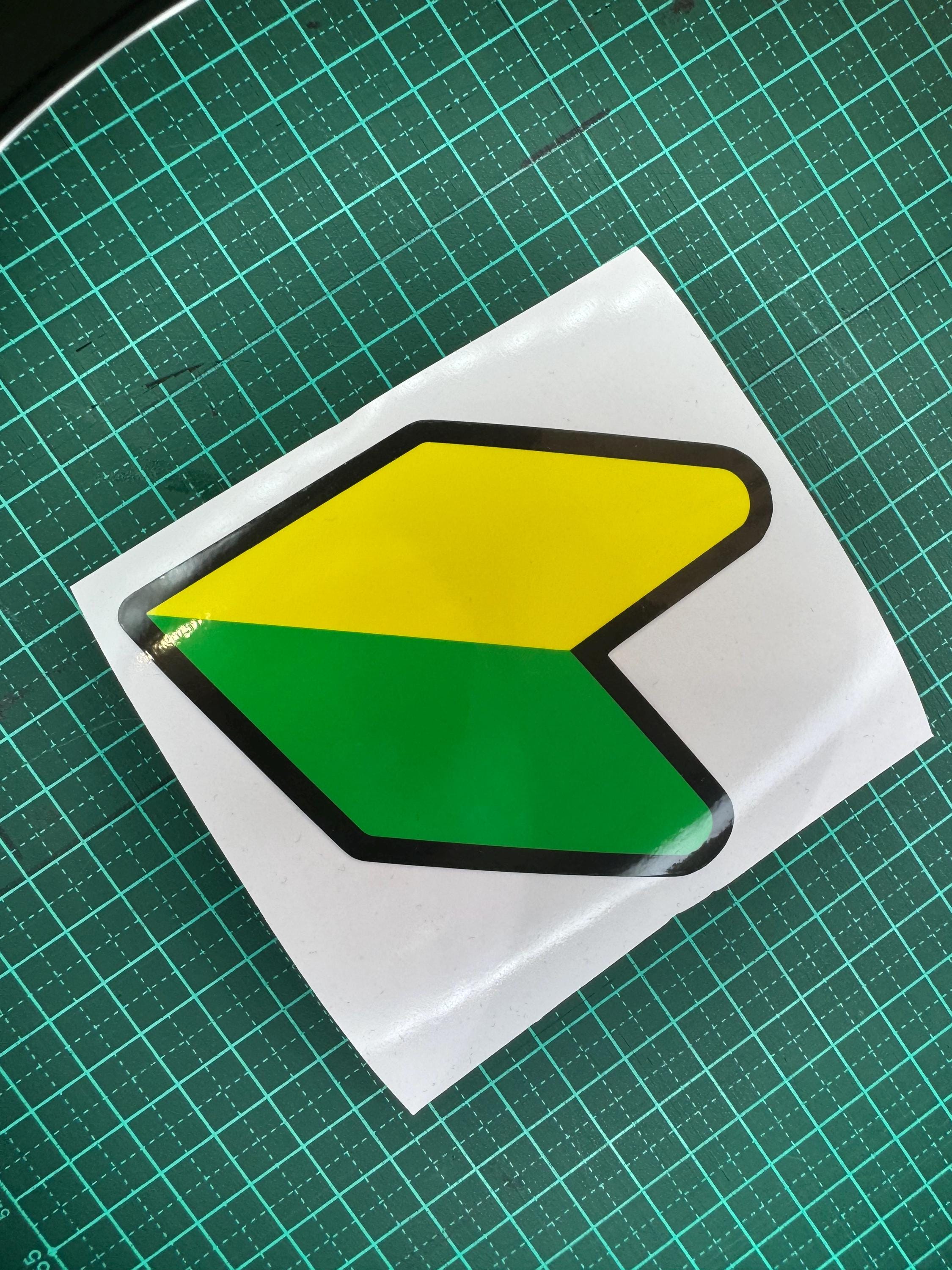 shoshinshamama専用⑅◡̈* Shoshinsha Mark Vinyl Decal: Japanese Beginner Driver Sign - Etsy
