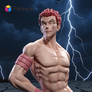 HQ Anime & Manga 3D Printer Stl Files - Fan Made Figure - H1S0K4 Figure 3D STL File (Digital Download)