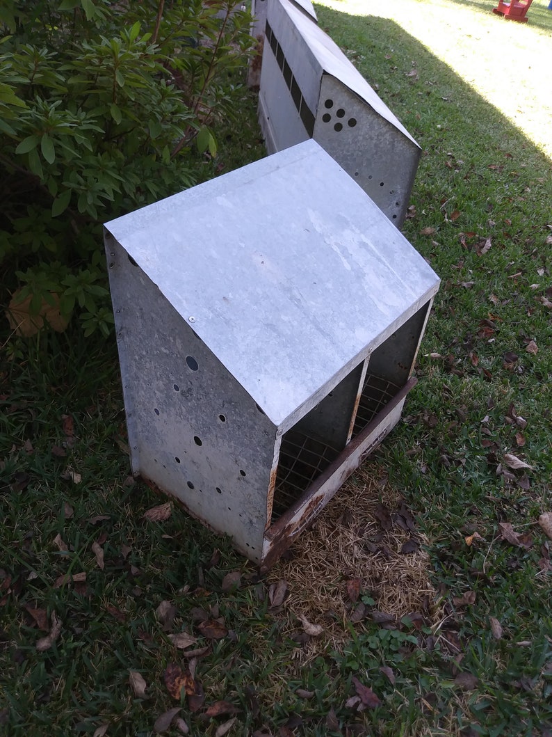 Vintage Chicken Hen Nest Box nesting boxes Shabby Rustic Rusty Etsy