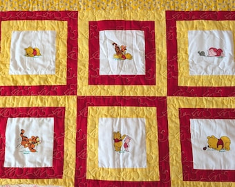 Disney Baby Winnie the Pooh & Friends Quilted Blanket