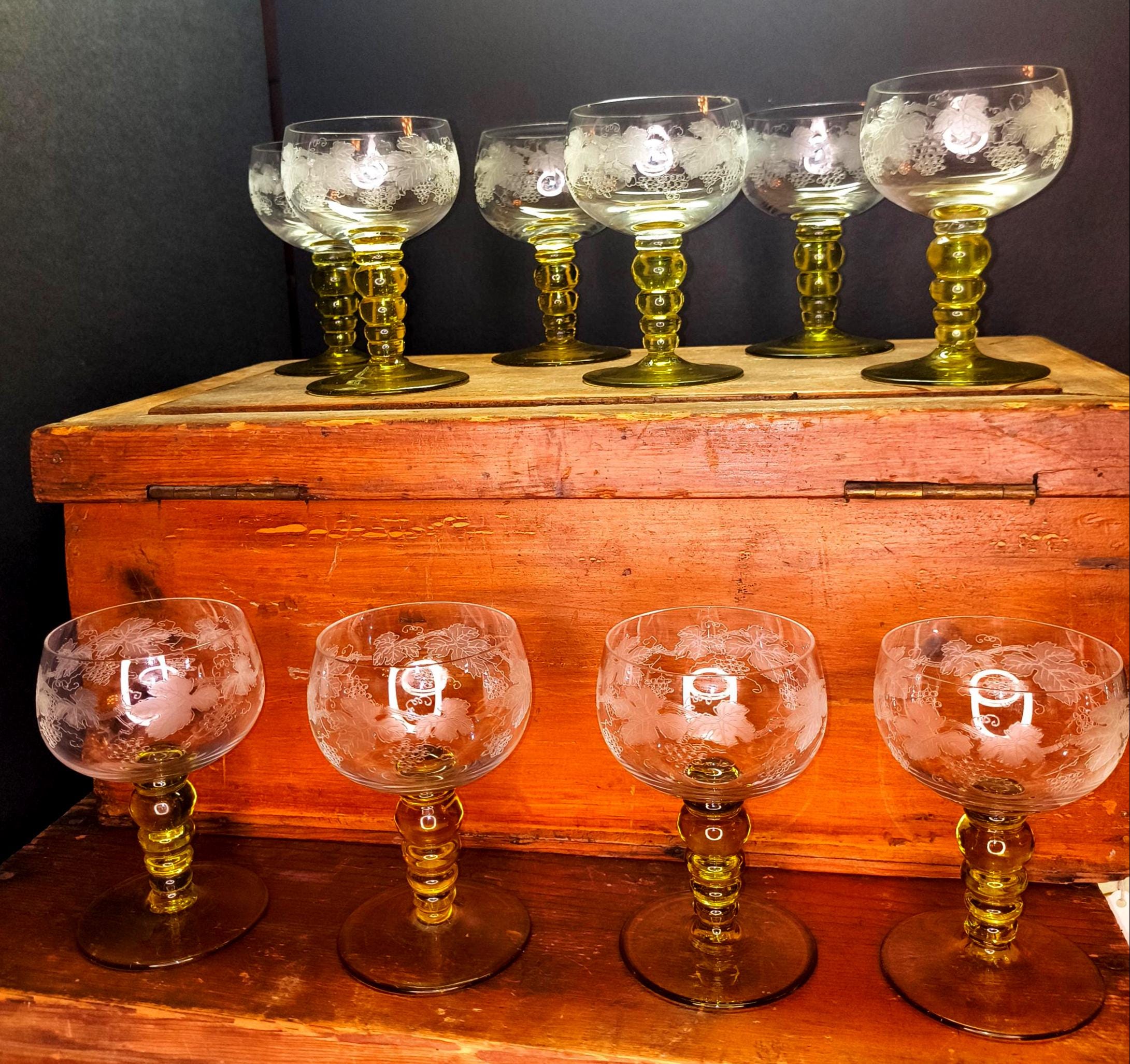 Fritz Heckert Glass - Etsy