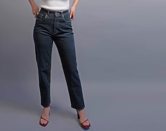 Vintage 80s Mom Jeans / High-Waisted Jeans / Vintage Denim / Straight-Leg Jeans / L.L. Bean Jeans Δ size: W27