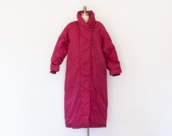 80s Goose Down Puffer Coat, Winter Snow Coat (S-L)