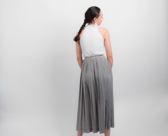 RALPH LAUREN Silk Maxi Skirt. 80s Ralph Lauren Sk… - image 8