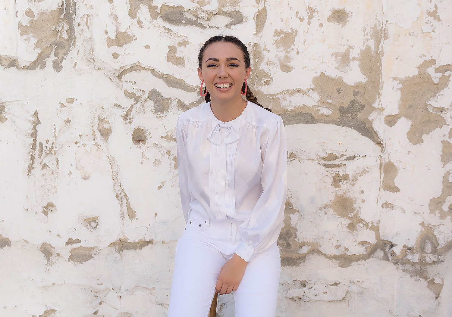 Silk Jacquard Ribbon Blouse: Women's Designer Tops | Tory Burch