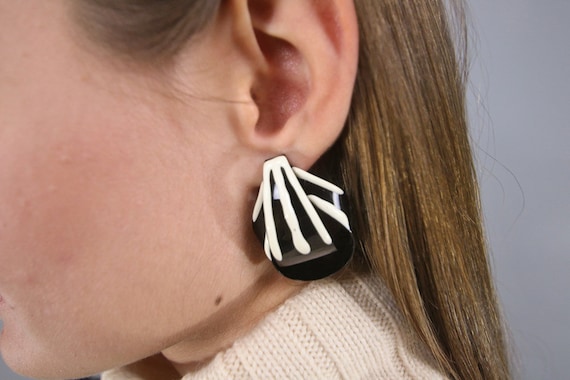 Statement Earrings / Sculptural Earrings / Modern… - image 1